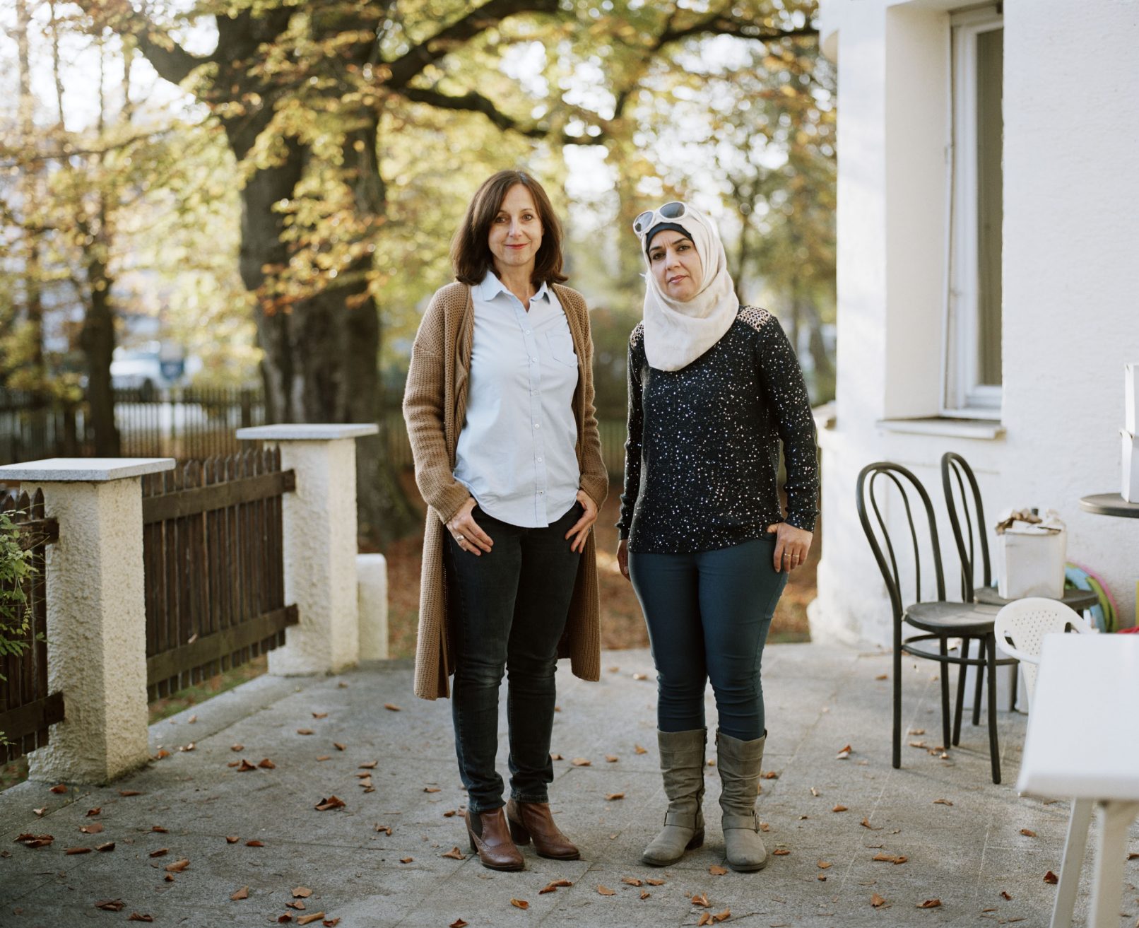 Doppelportrait aus der Serie "Wir sind da"