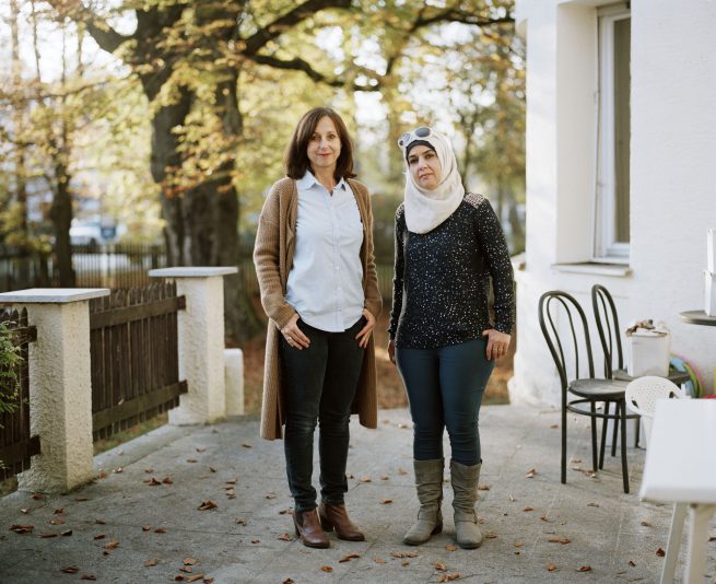 Doppelportrait aus der Serie "Wir sind da"