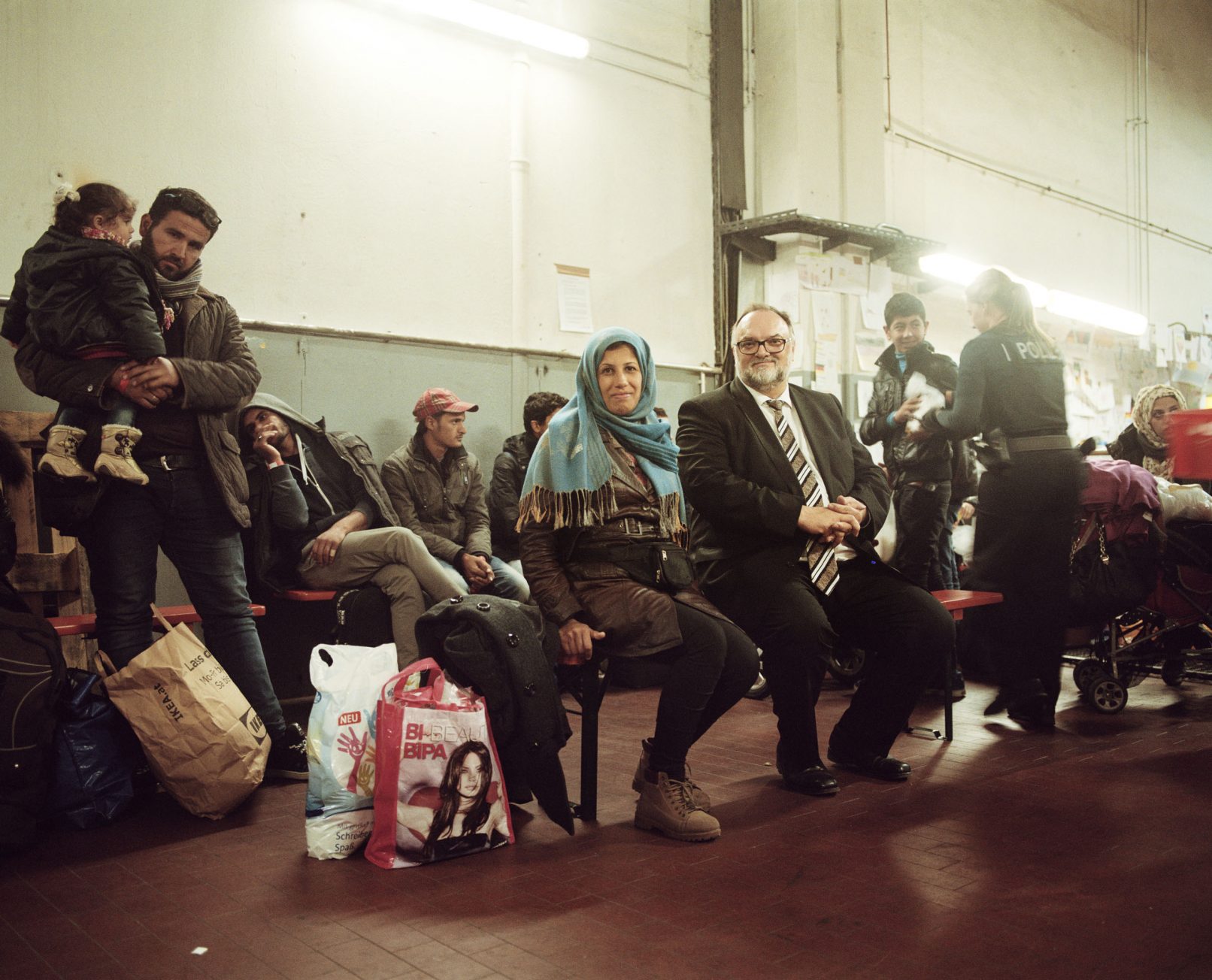 Doppelportrait aus der Serie "Wir sind da"