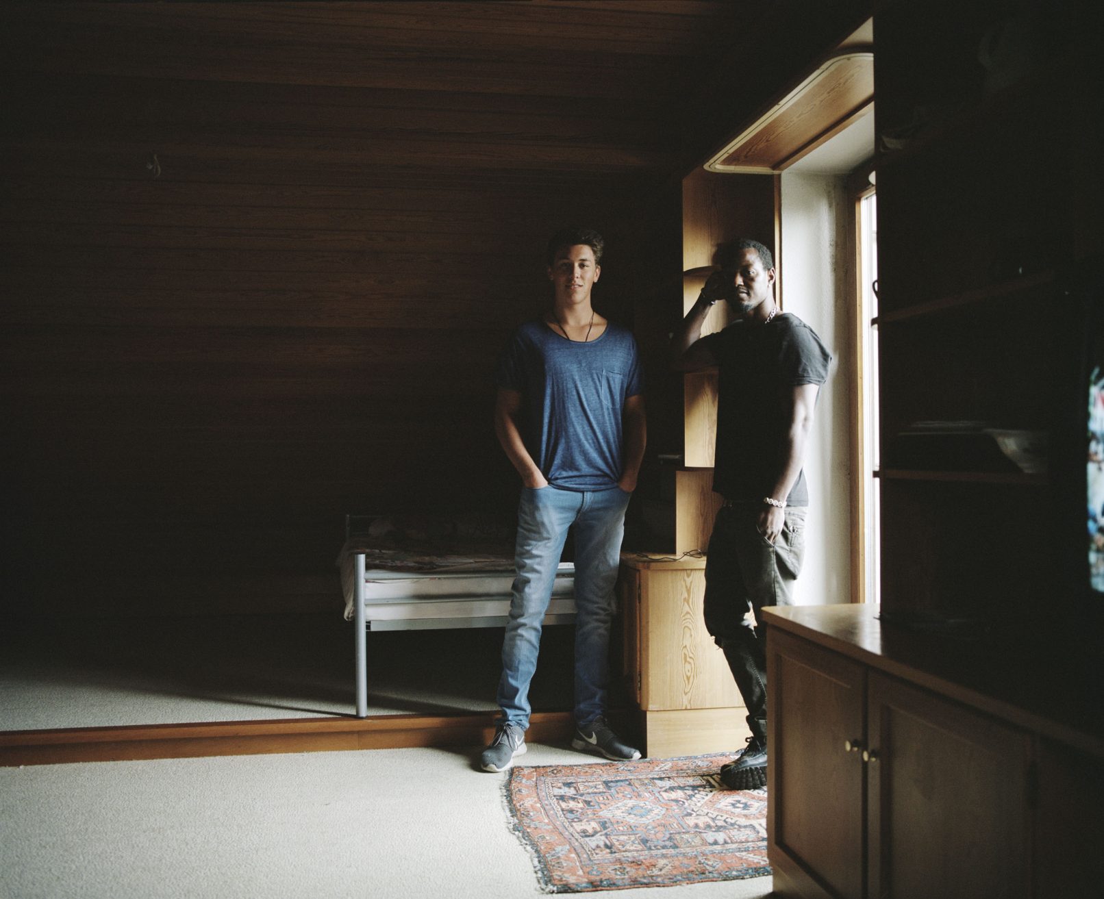 Doppelportrait aus der Serie "Wir sind da"