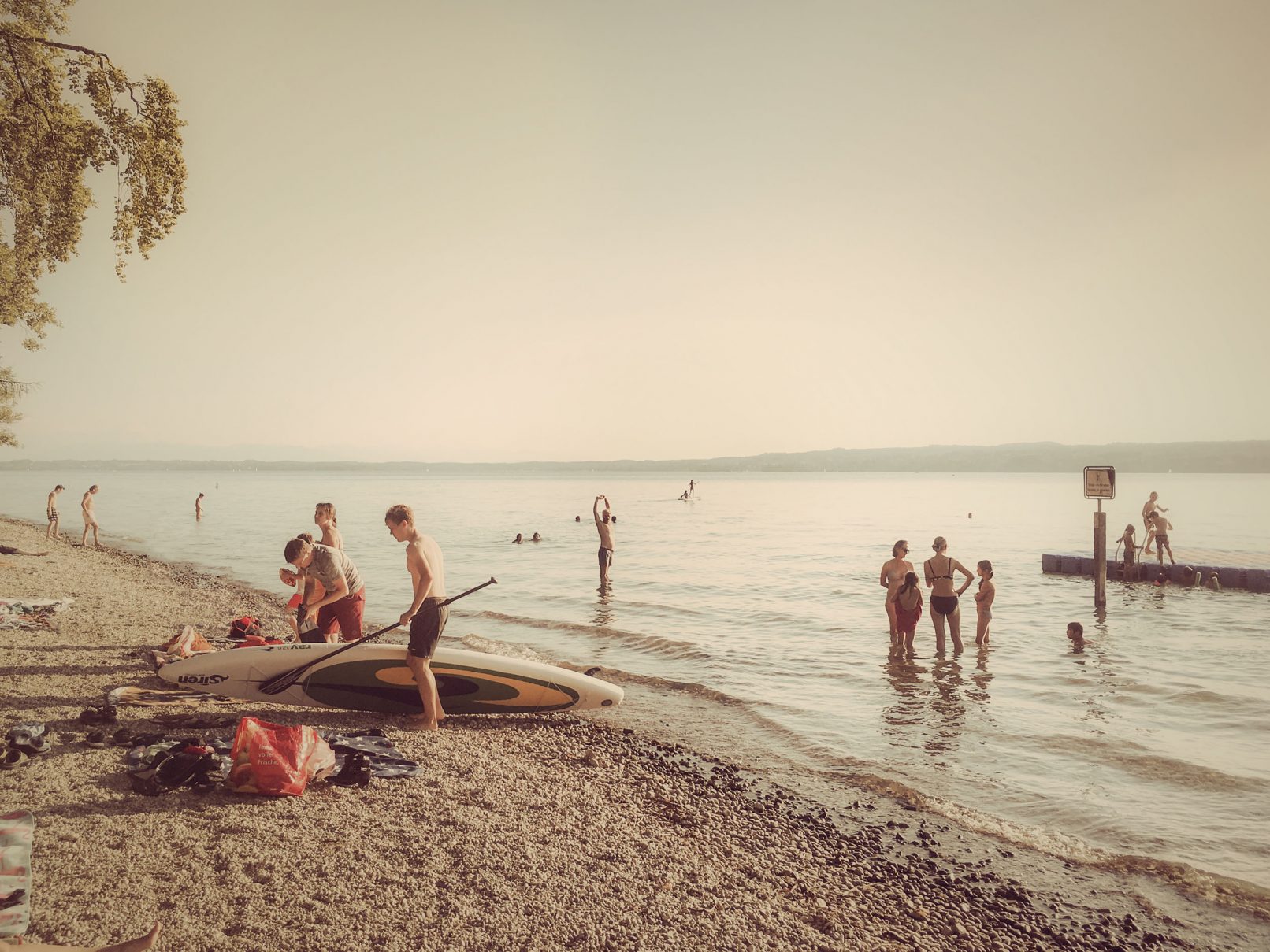 Aufnahme Serie "Mensch und Natur": Motiv Starnberger See